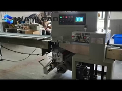 Macchina per imballaggio di cuscini di cibo surgelato veloce Macchina di sigillamento di cuscini in acciaio inossidabile