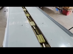 Macchina di imballaggio per cuscini elettrica automatica per la larghezza del pacchetto da 35 a 80 mm e pellicola di imballaggio in PP/PVC ecc.