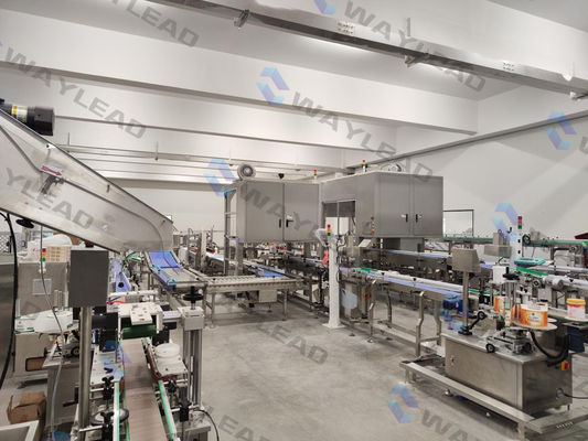 Linea di imballaggio automatico di cottura di pane Linea di imballaggio alimentare 220V 50Hz / 60Hz