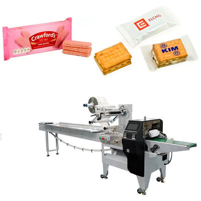 WZ-220 Cookie hffs macchina per l'imballaggio a flusso orizzontale macchina per l'imballaggio automatico a flusso di carta su misura
