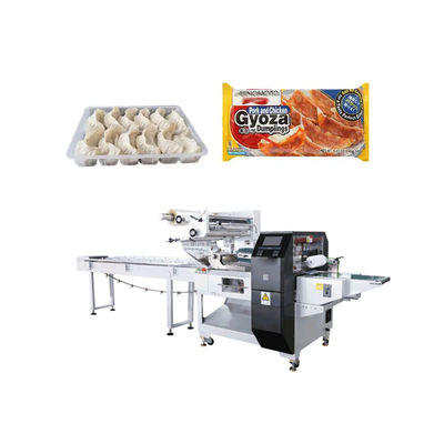 WZ220 Industrial Snack Hffs Horizontal Flow Wrapping Machine 400 sacchetti al minuto SUS304