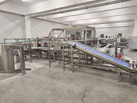 Linea di imballaggio del pane a più lame per sacchetti di carta lisci e precisi Larghezza 180mm ≈ 430mm