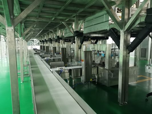 Linea di imballaggio automatico per la cottura a più lame con basso rumore ≤ 78 Db