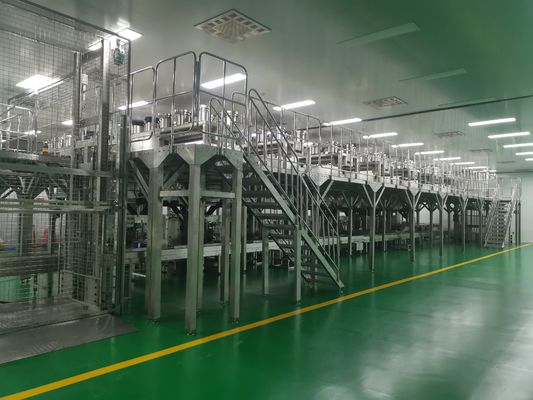 Linea di produzione elettrica ad alta velocità per la confezione di caramelle e chip