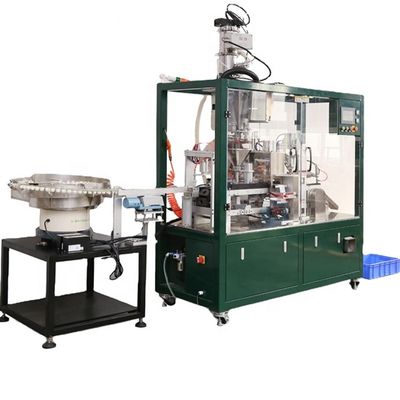 Swing Output Arm Coffee Capsule Filling Machine per un riempimento costante e preciso