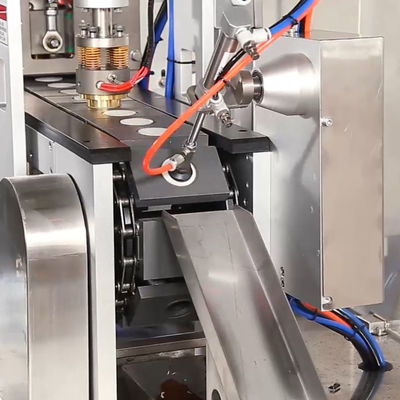 700 kg macchina di imballaggio per le capsule di caffè servo auger e funzione di scarico di azoto