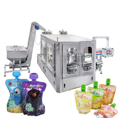 Macchina di riempimento automatico con borsa a becco con velocità di imballaggio 1500-6000p/h