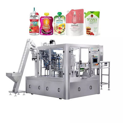 Macchina automatica di riempimento con borsa a becco con diametro di ugello da 8,5 a 20 mm
