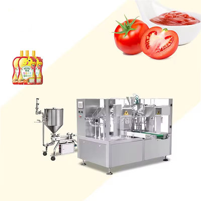 Macchina confezionatrice per buste preformate Doypack ad alta velocità 10-40 sacchetti/min 8.5KW con dimensioni 2100×1500×1520mm