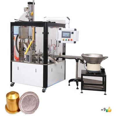 Linea di imballaggio automatico Capsula di caffè Linea automatica di cartonaggio e palettatura SUS304