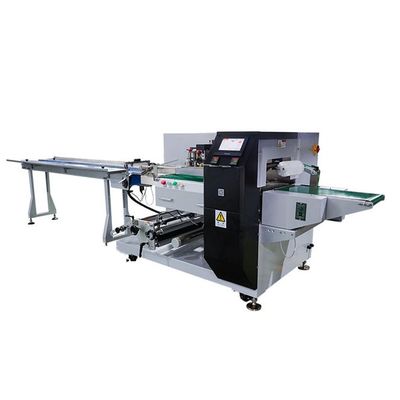 WZ220 Confezionatrice automatica per alimenti a cuscino, tipo di film di confezionamento PP PVC PS EVA ecc.