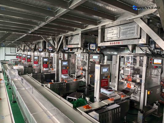 Macchina VFFS per potenza industriale. Dite addio agli errori umani. Polvere di caffè, cibo per animali domestici, errore ±0,1 g