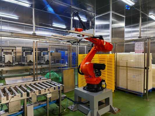 Soluzioni robotiche efficienti per linee di produzione alimentare a liofilizzazione